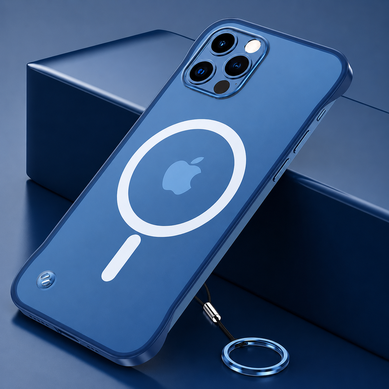 Premium iPhone Case MagSafe Compatible Transparent Protective Cover Camera Lens Protection Shockproof Ultra Thin Frameless Clear Design Slim Profile
