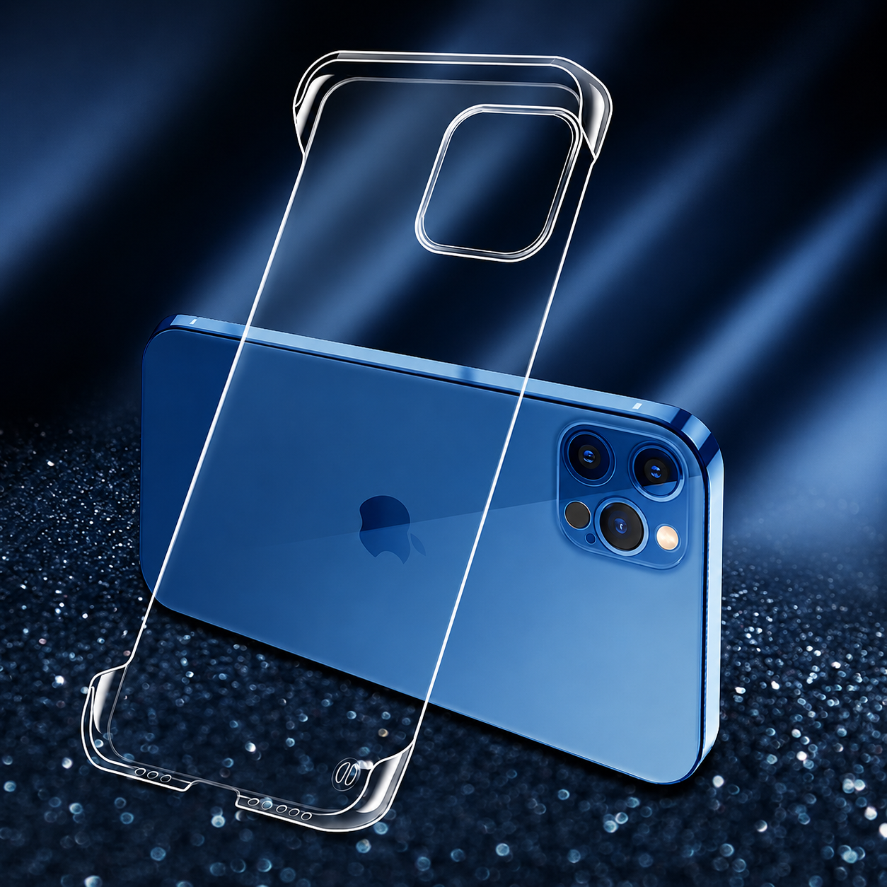 Premium iPhone Case MagSafe Compatible Transparent Protective Cover Camera Lens Protection Shockproof Ultra Thin Frameless Clear Design Slim Profile
