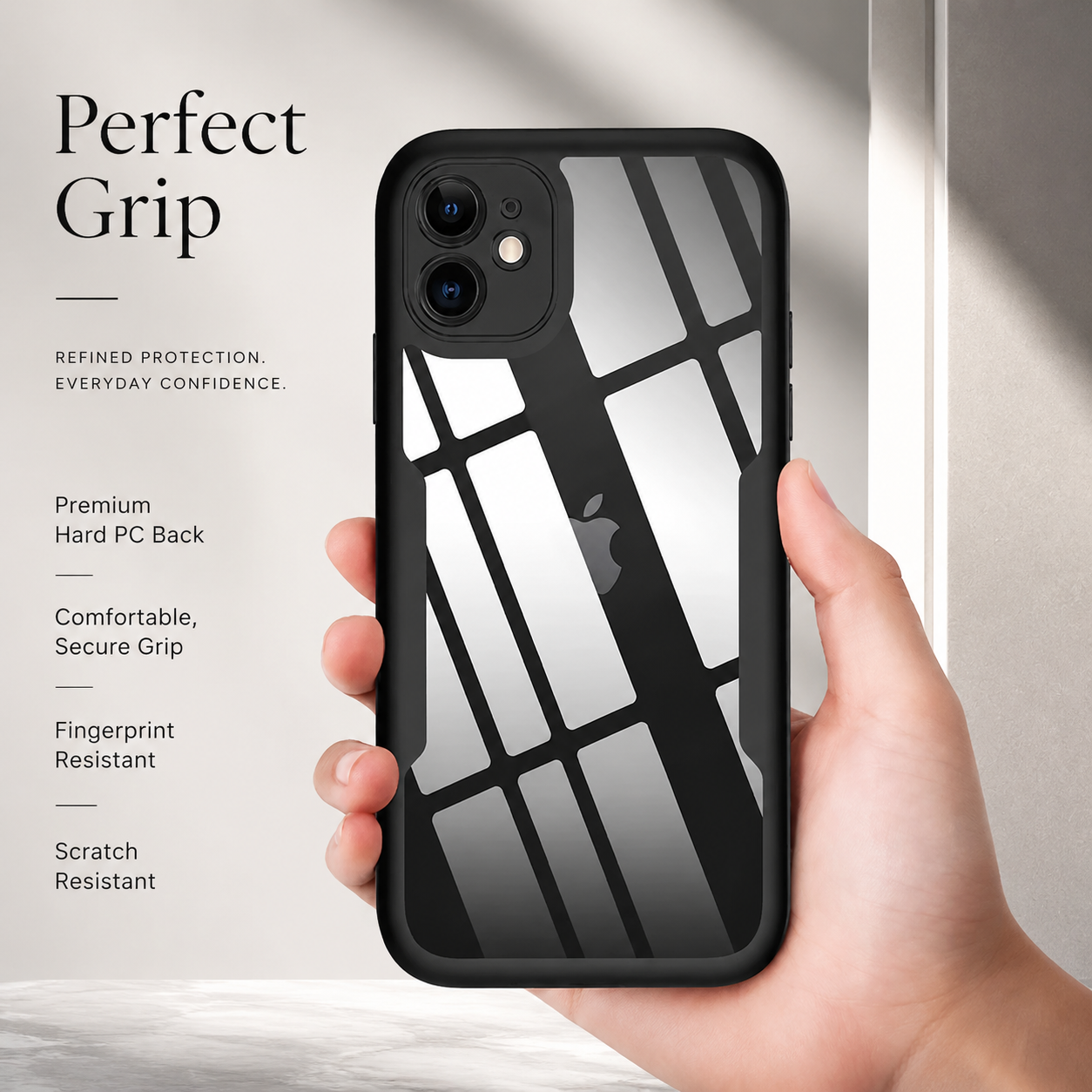 Premium iPhone Case MagSafe Compatible Transparent Silicone Shockproof Protective Cover Full Body Camera Lens Guard Slim Clear Texture Finish