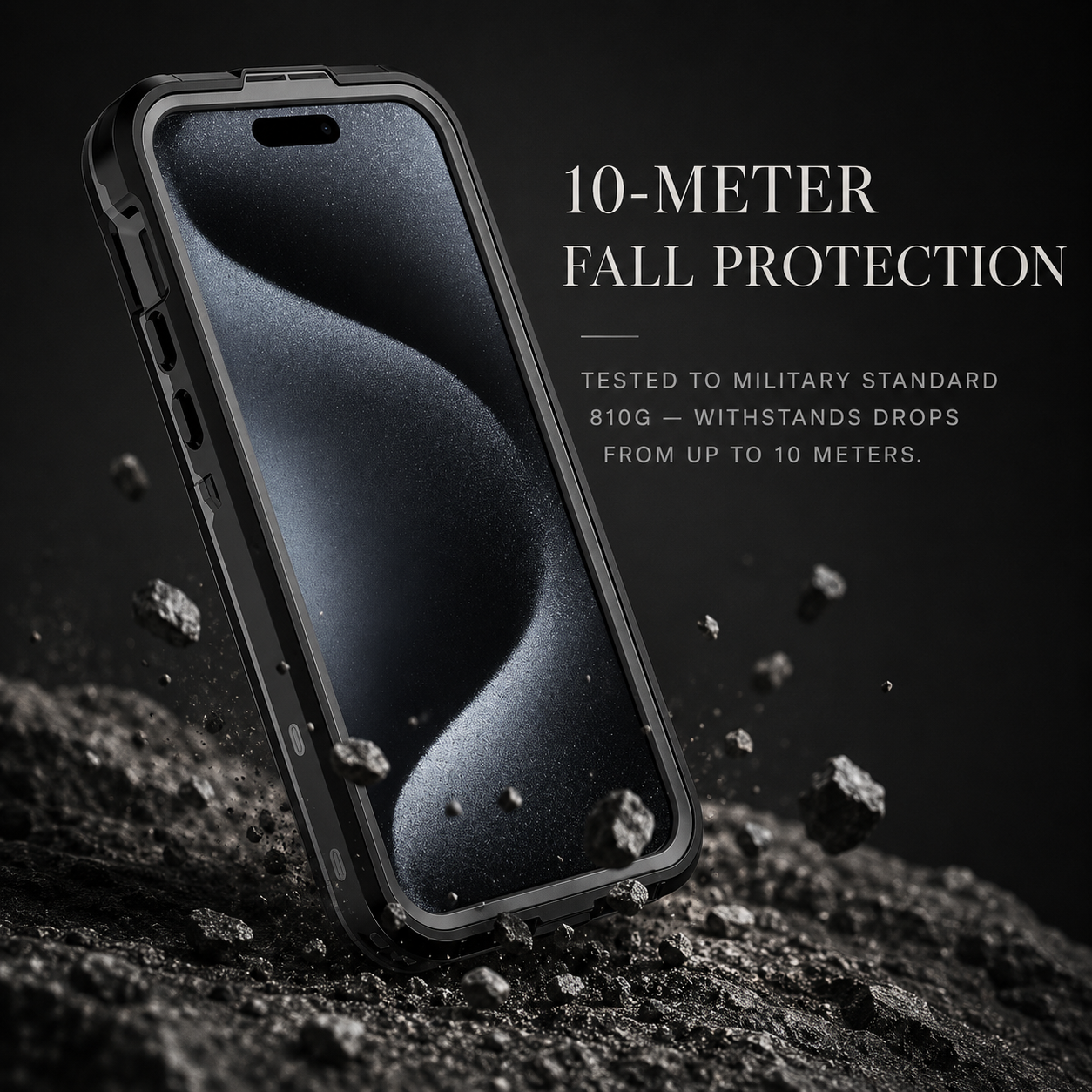 Premium iPhone Case MagSafe Compatible Waterproof IP68 Protective Cover 360 Full Body Shockproof Sealed Design Camera Lens Protection Dustproof