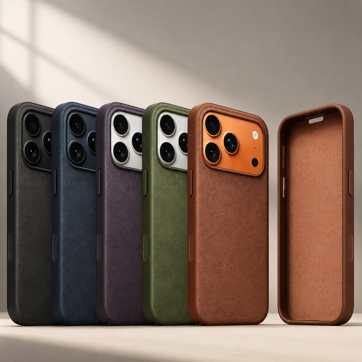 Premium iPhone Case MagSafe Compatible Woven Fabric Cover with Strong Magnetic Design, Waterproof Protection, Secure Grip and Anti Fingerprint Finish