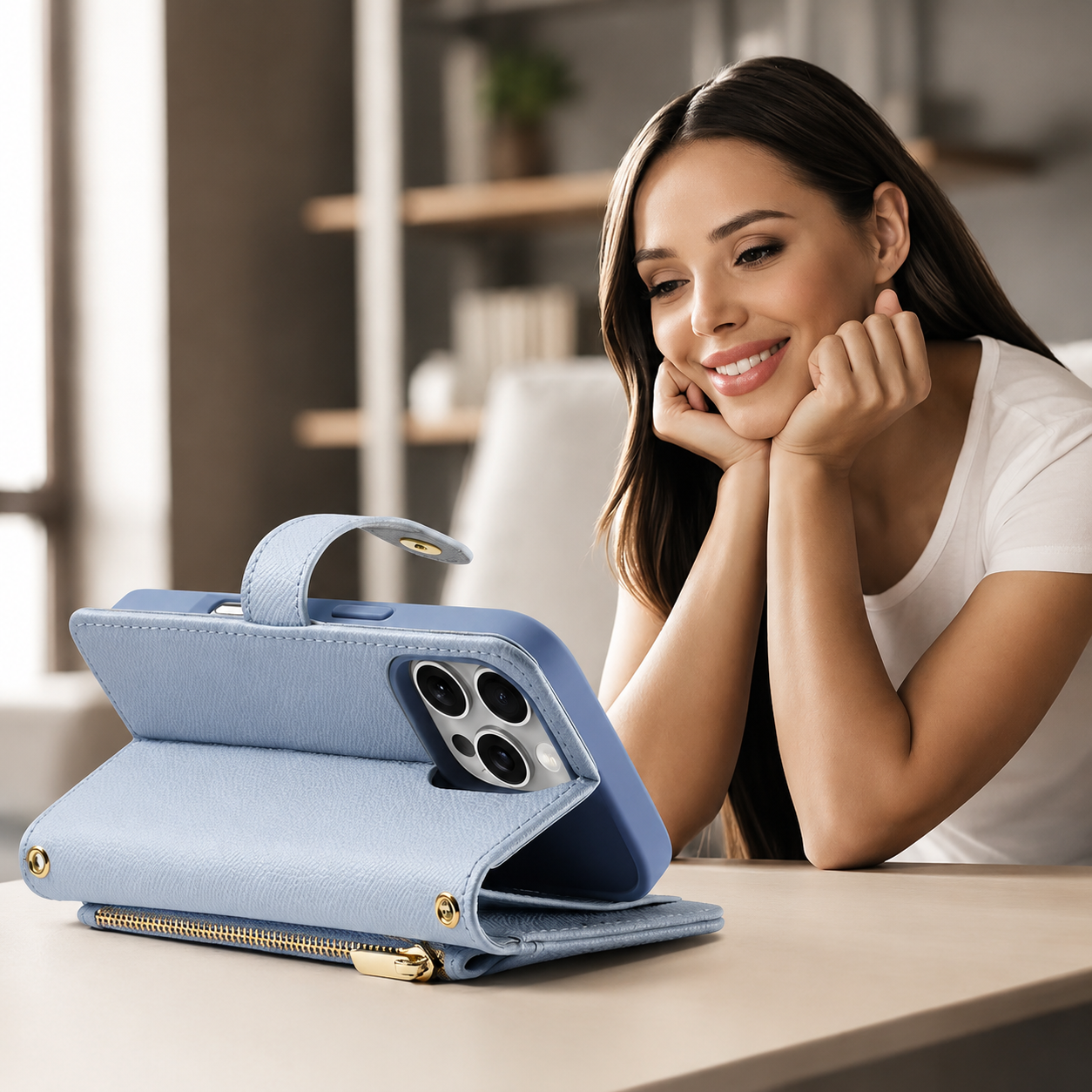Premium iPhone Case MagSafe Compatible with Camera Lens Protection, Shockproof, Anti Scratch, Anti Fingerprint Surface, Slim Protective Design