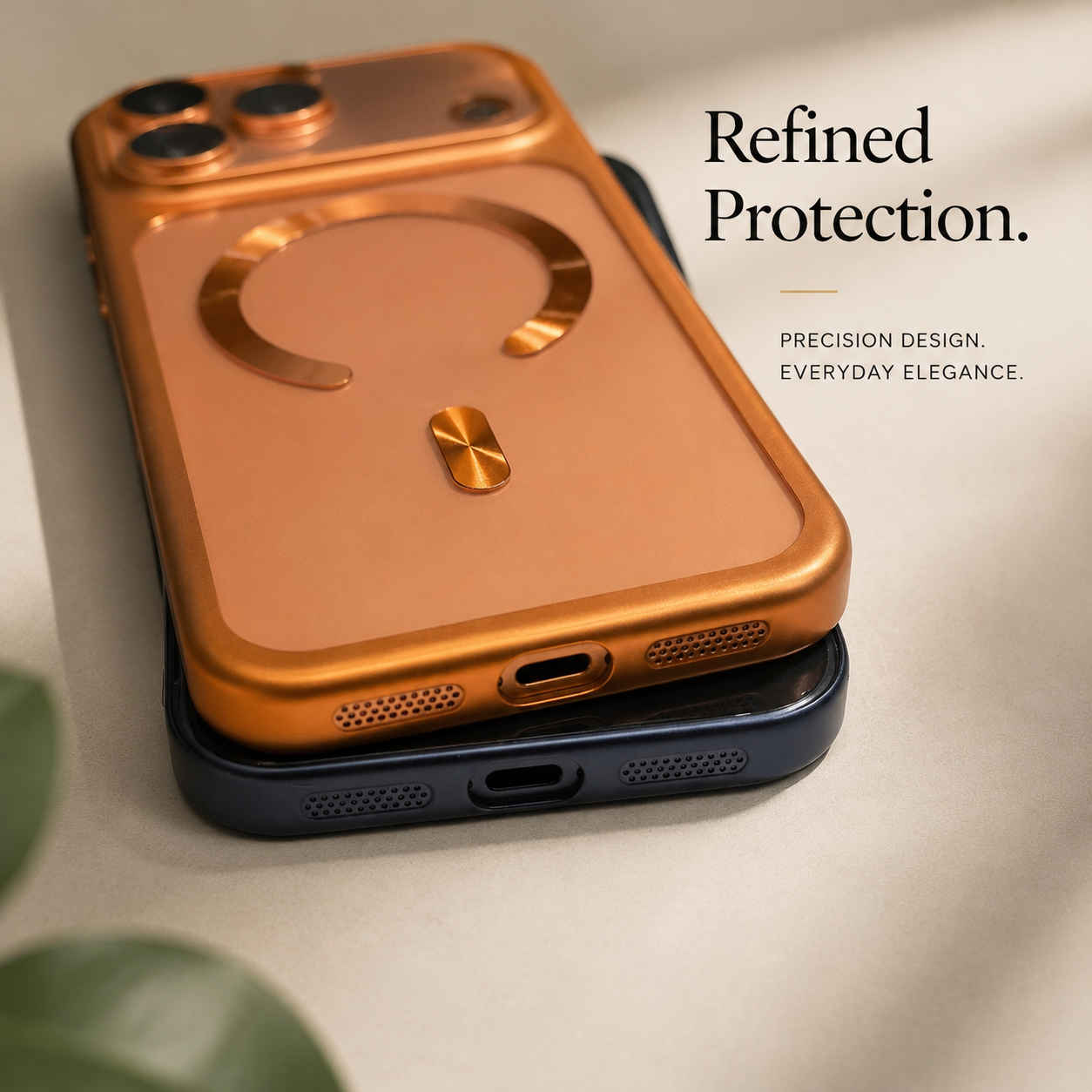 Premium iPhone Case MagSafe Matte Plating Translucent Silicone Cover with Shockproof Protection, Lens Film Guard, Anti-Fingerprint Non-Slip Design