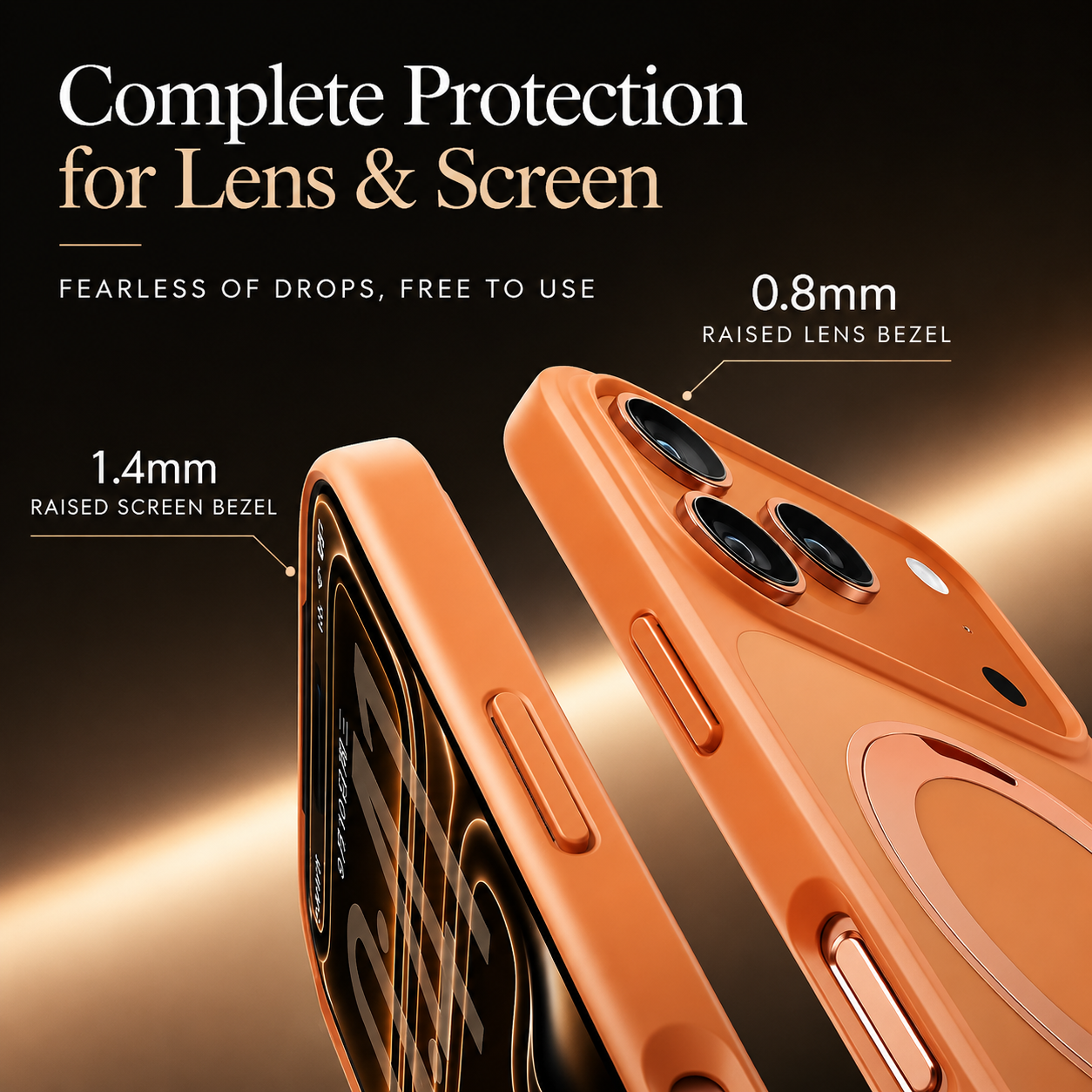 Premium iPhone Case MagSafe Matte Plating Translucent Silicone Design with Shockproof Protection, Camera Lens Film Guard, Anti Fingerprint Non Slip Grip