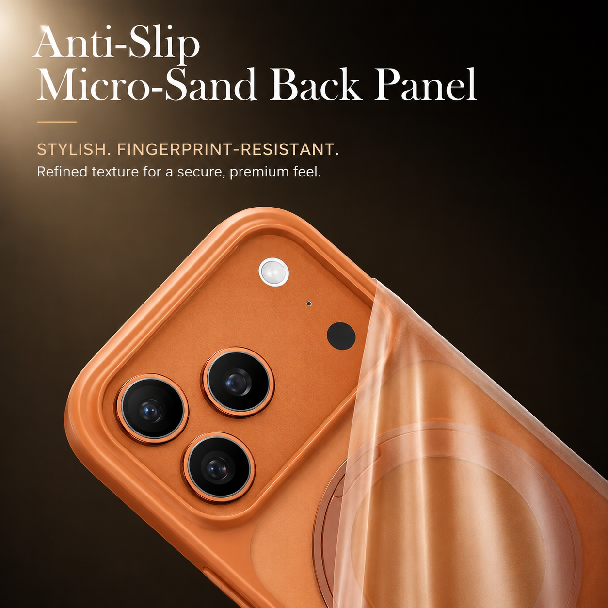 Premium iPhone Case MagSafe Matte Plating Translucent Silicone Design with Shockproof Protection, Camera Lens Film Guard, Anti Fingerprint Non Slip Grip