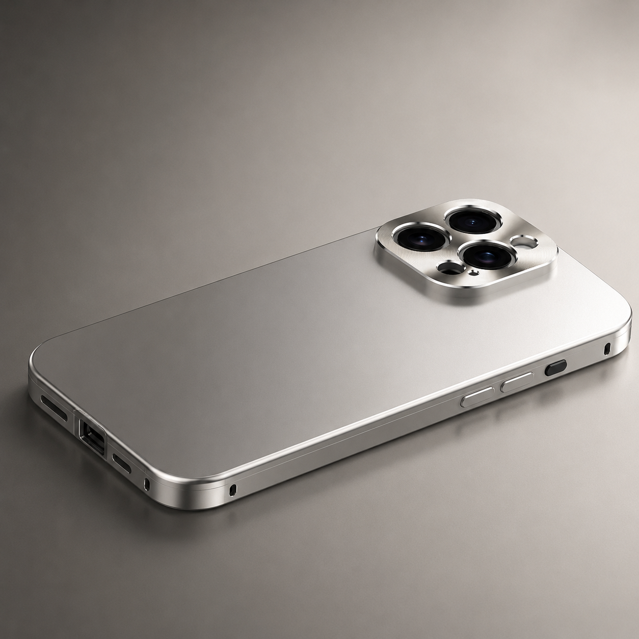Premium iPhone Case Magnetic Aluminum Frame Protective Cover Full Camera Lens Protection Shockproof Slim Metal Design Wireless Charging Compatible