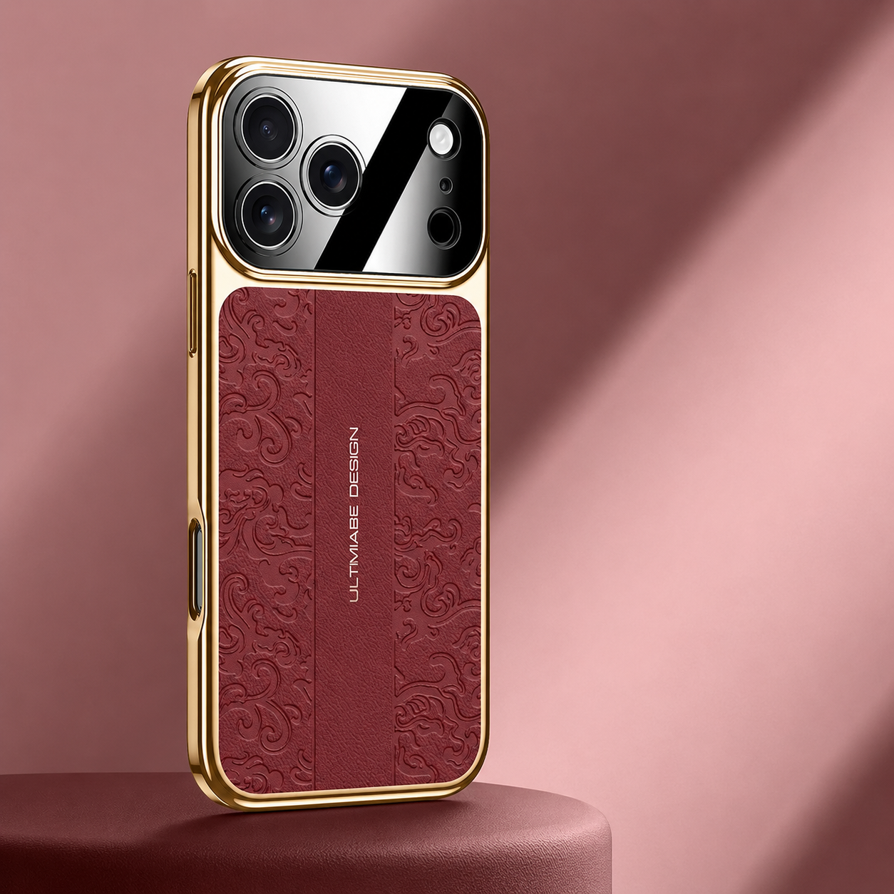 Premium iPhone Case Magnetic Leather TPU Construction, Wireless Charging Support, Anti Scratch Texture, Anti Fingerprint Coating, Non Slip Grip
