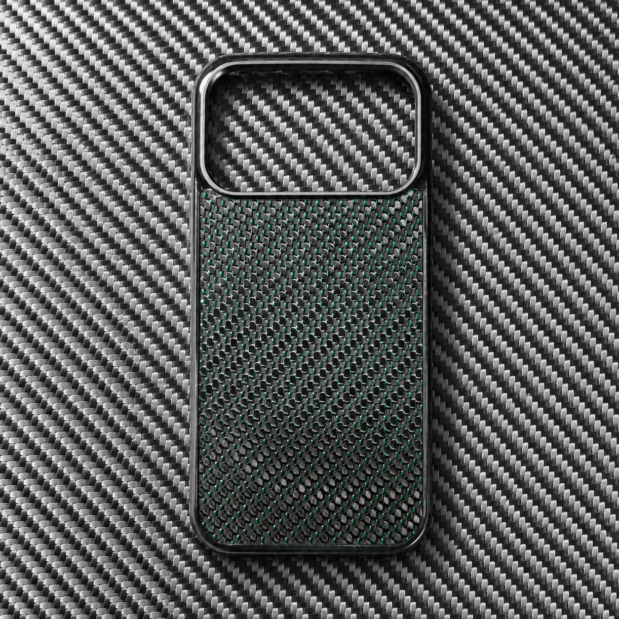 Premium iPhone Case Real Forged Carbon Fiber Finish MagSafe Compatible Camera Lens Protection Shockproof Anti Scratch Lightweight Slim Non-Slip Cover