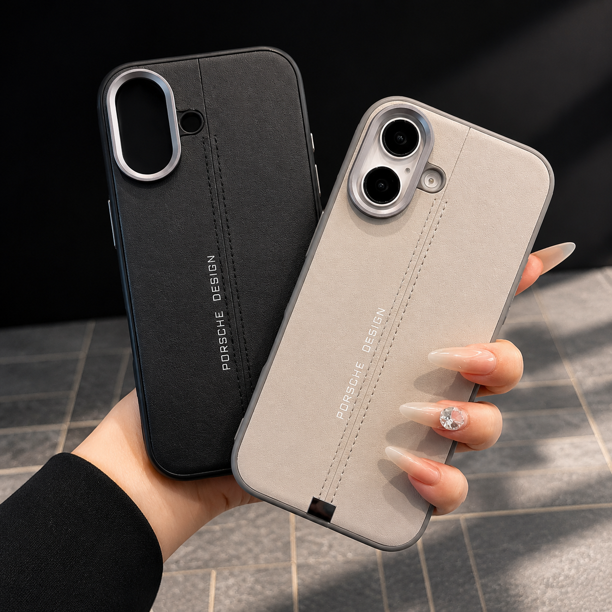 Premium iPhone Case Real Forged Carbon Fiber MagSafe Cover Shockproof Dual-Layer TPU Hybrid Lightweight Non-Slip Full-Coverage Protective Design