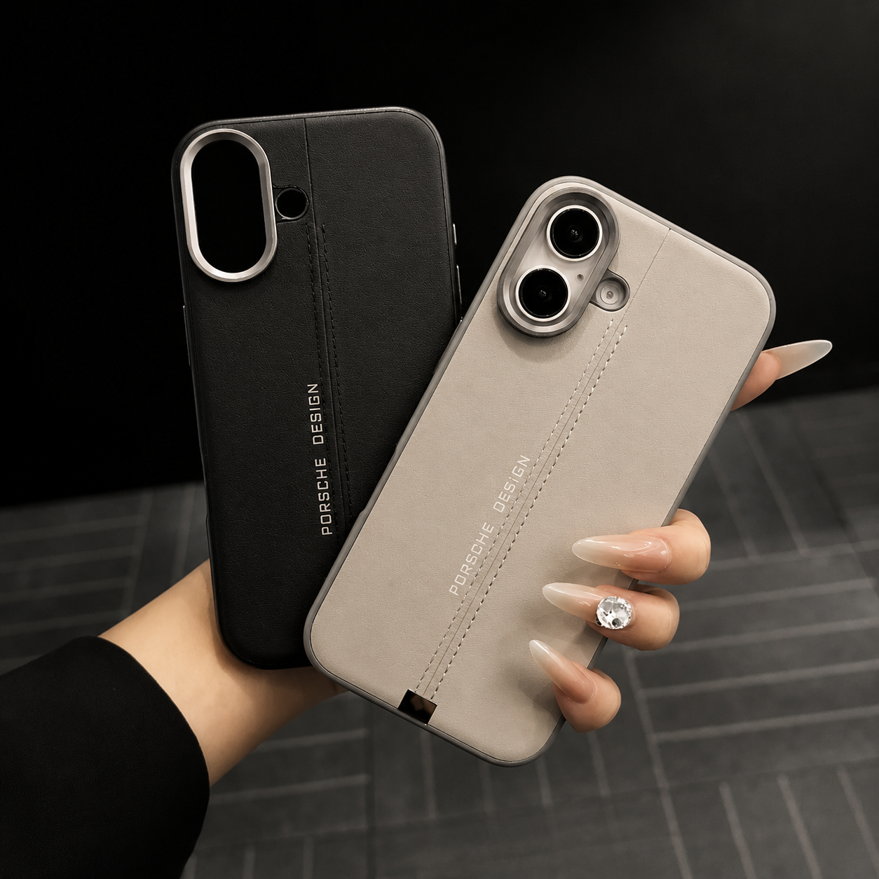 Premium iPhone Case Real Forged Carbon Fiber MagSafe Cover Shockproof Dual-Layer TPU Hybrid Lightweight Non-Slip Full-Coverage Protective Design