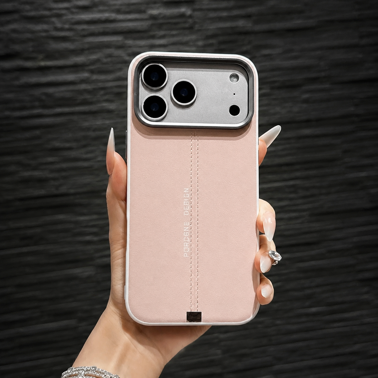 Premium iPhone Case Real Forged Carbon Fiber MagSafe Cover Shockproof Dual-Layer TPU Hybrid Lightweight Non-Slip Full-Coverage Protective Design