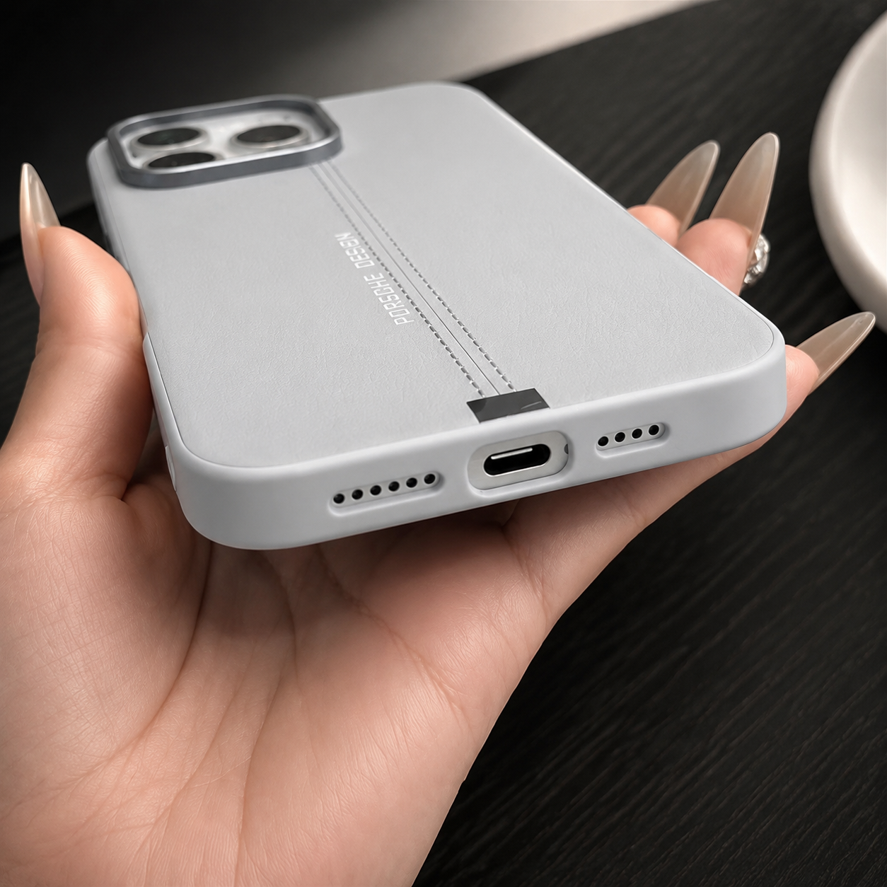 Premium iPhone Case Real Forged Carbon Fiber MagSafe Cover Shockproof Dual-Layer TPU Hybrid Lightweight Non-Slip Full-Coverage Protective Design
