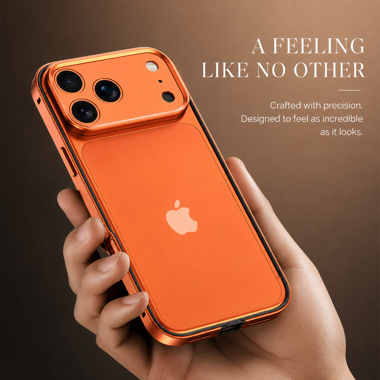 Premium iPhone Case Rugged Aluminum Alloy Bumper with Shockproof Silicone Lining, Metal Lens Guard, Anti Fingerprint Surface, Non Slip Finish