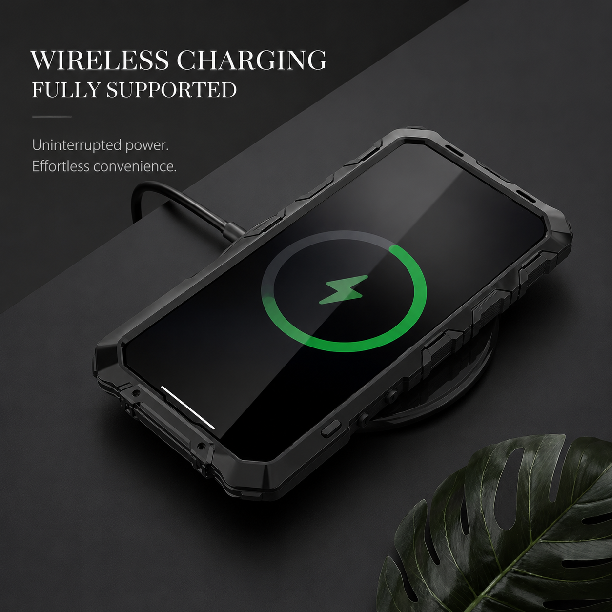 Premium iPhone Case Rugged Aluminum Military Grade Bumper Cover Shockproof Silicone Back Screen Protector Water Resistant Non Slip Heavy Duty Design
