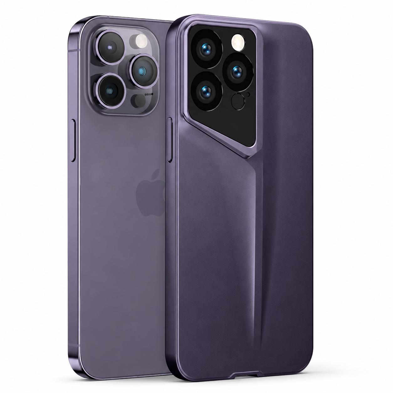 Premium iPhone Case Slim Matte Hard PC Cover with Full Coverage Protection, Camera Lens Protection, Anti Fingerprint Finish, Secure Grip and Shockproof Design