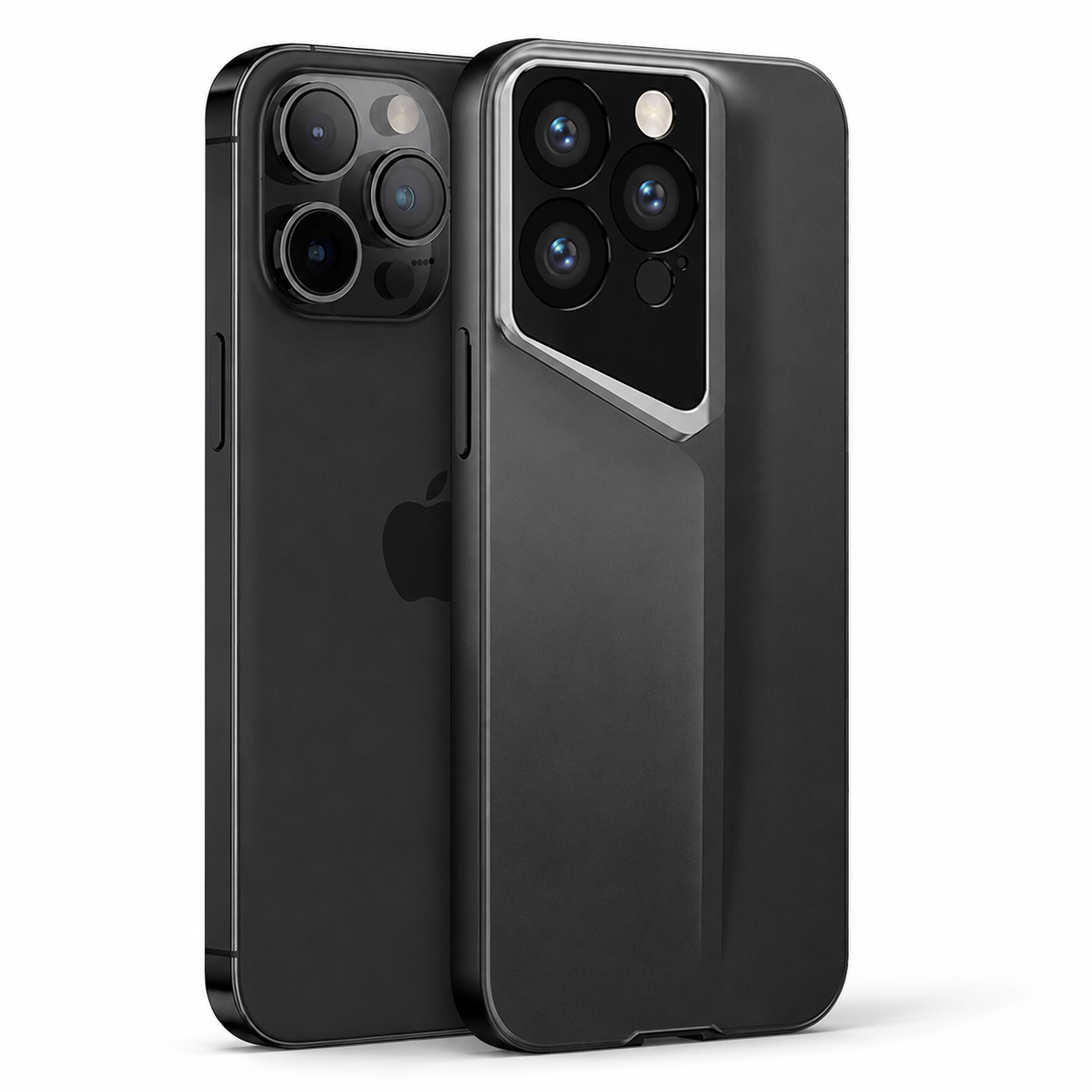 Premium iPhone Case Slim Matte Hard PC Cover with Full Coverage Protection, Camera Lens Protection, Anti Fingerprint Finish, Secure Grip and Shockproof Design