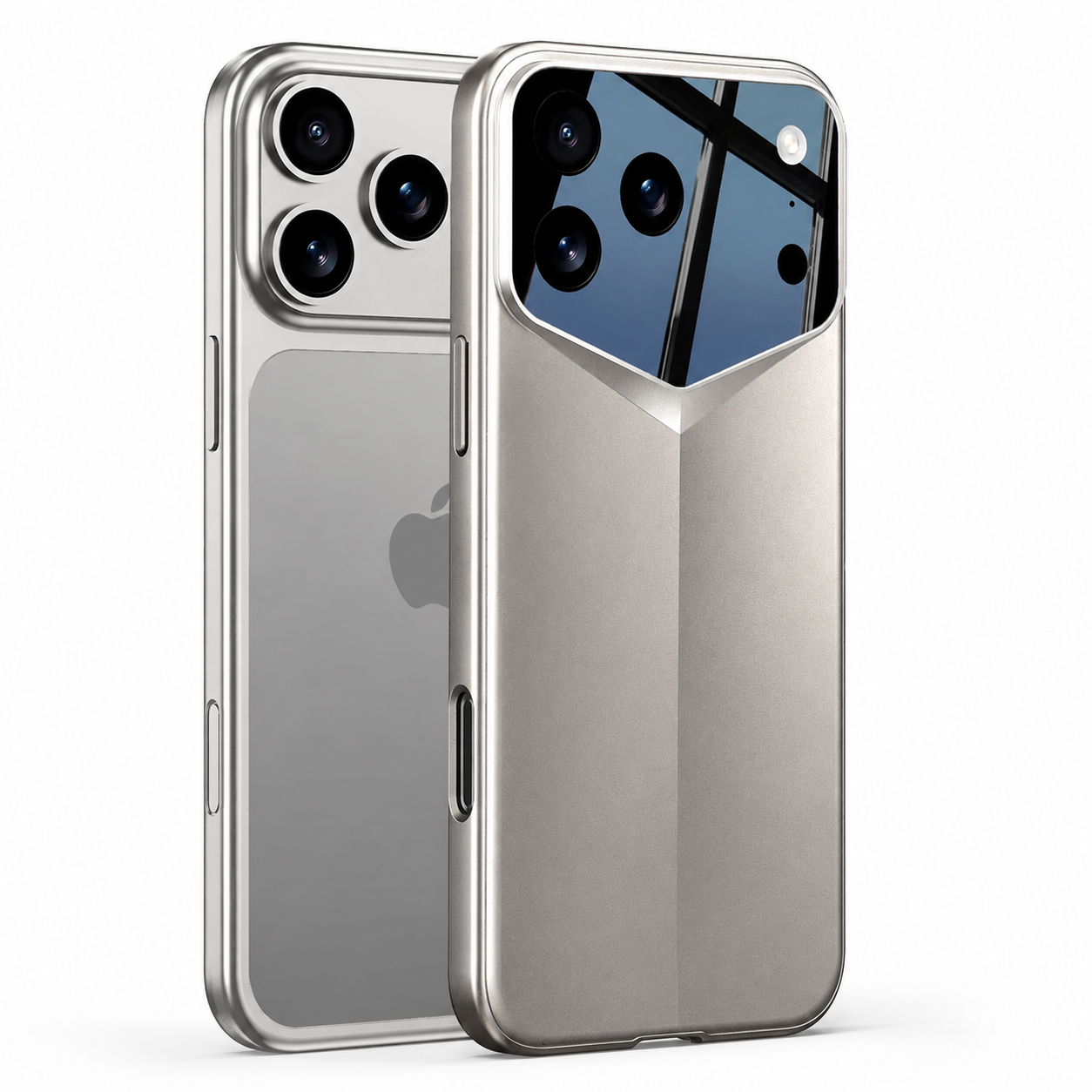 Premium iPhone Case Slim Matte Hard PC Design with Camera Lens Guard, Anti Fingerprint Finish, Secure Grip, Shockproof Coverage and Full Protection