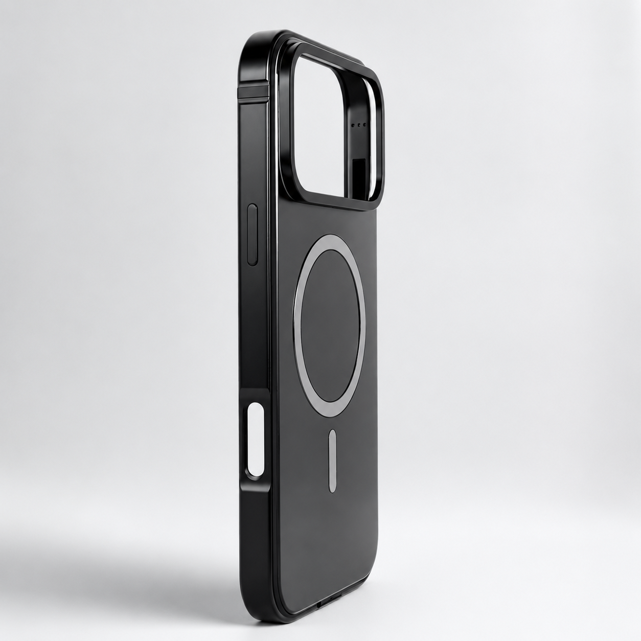 Premium iPhone Case Titanium Alloy Magnetic Design with Shockproof Aluminum Bumper, PC TPU Hybrid Back, MagSafe Wireless Charging, Slim Protection
