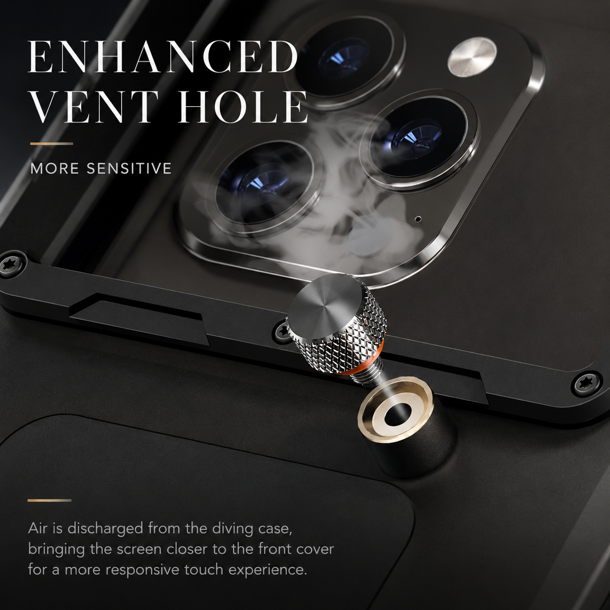 Premium iPhone Case Waterproof Diving Pouch Shockproof Protection Clear Camera Lens Visibility Secure Lanyard Full Body Coverage Underwater Protective Design
