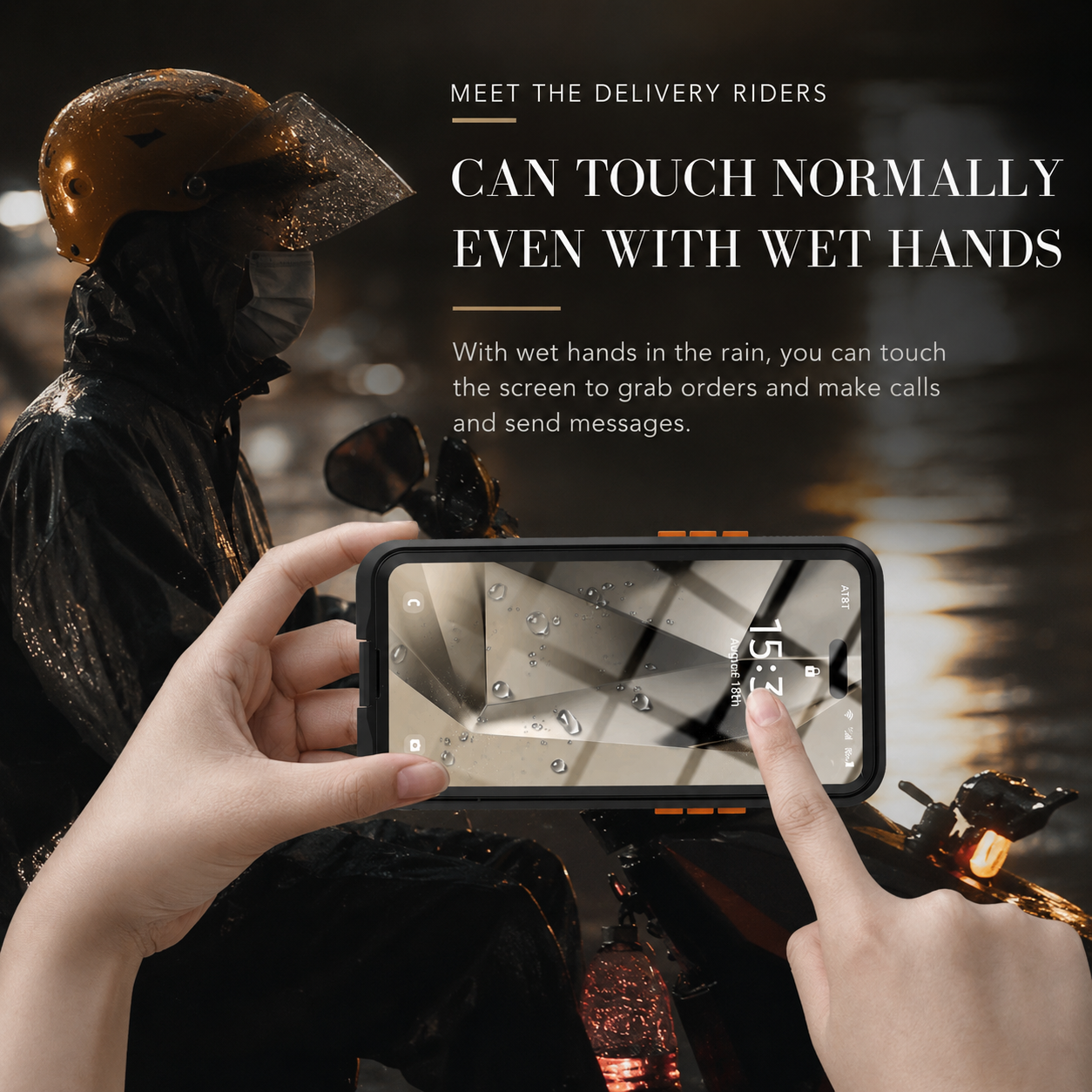 Premium iPhone Case Waterproof Shockproof Protective Cover IP68 Full Body Sealed Design Dustproof Underwater Protection Outdoor Use