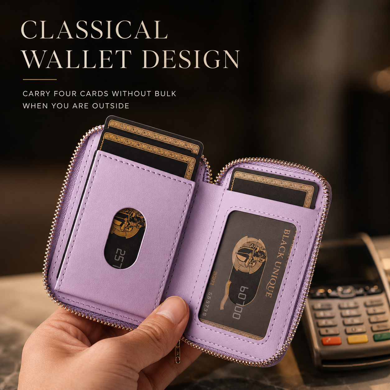 Premium iPhone MagSafe Compatible Leather Wallet RFID Blocking Magnetic Card Holder Secure Storage Anti Scratch Non Slip Lanyard Travel Support