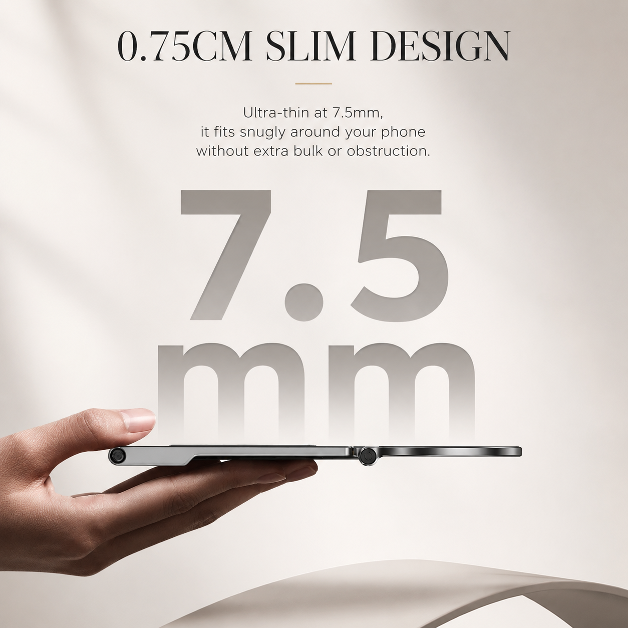 Premium iPhone MagSafe Compatible Magnetic Tripod Stand Pocket Holder N52 Magnet Grip 360 Adjustable Foldable Alloy Travel Design Portable Mount