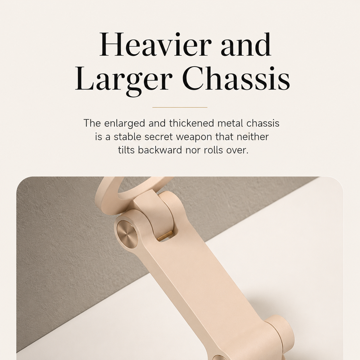 Premium iPhone MagSafe Stand Magnetic Desk Holder Aluminum Construction 360 Rotation Height Adjustment Foldable Base Stable Viewing Support Mount