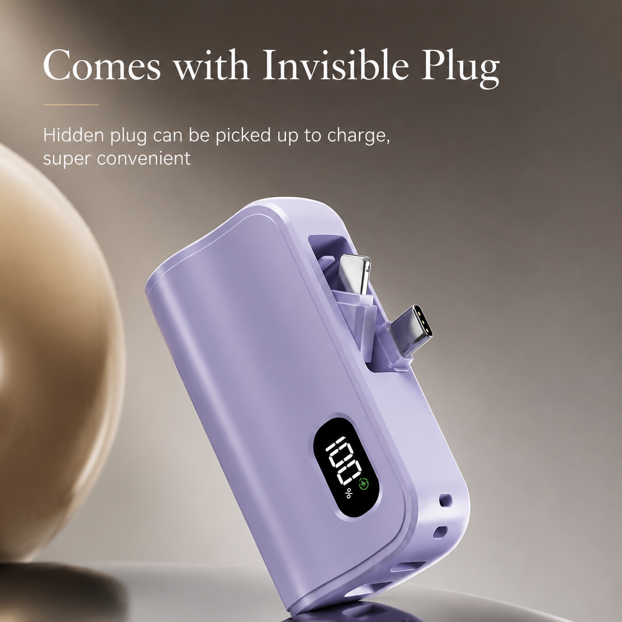 Premium iPhone Power Bank 20W Fast Charging Portable Battery Built In Cables LED Light Multi Device Charger Backup Energy Station Emergency Utility