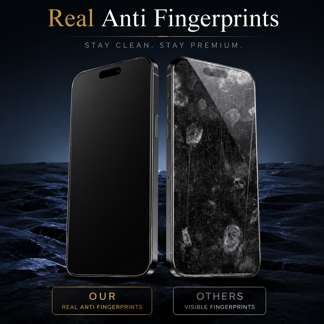 Premium iPhone Screen Protector Matte Ceramic Protective Film Anti Glare Soft Touch Anti Fingerprint Scratch Resistant Slim Design Shield Guard