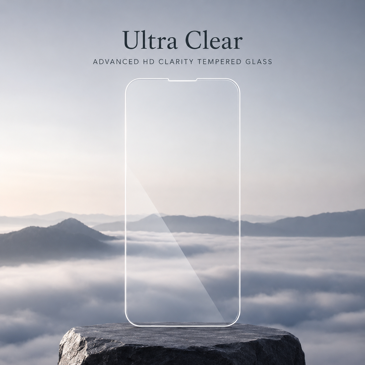 Premium iPhone Screen Protector Tempered Glass HD Clear Anti Fingerprint Scratch Resistant Bubble Free Shatterproof Ultra Thin Case Friendly Film